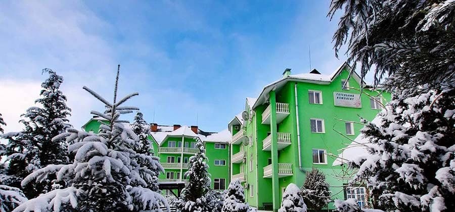 Готель «Квітка Закарпаття» — територія